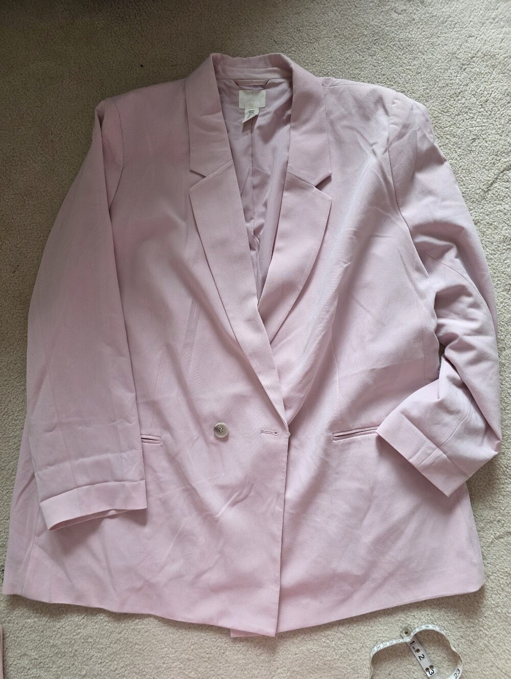 Pink Oversized Blazer
